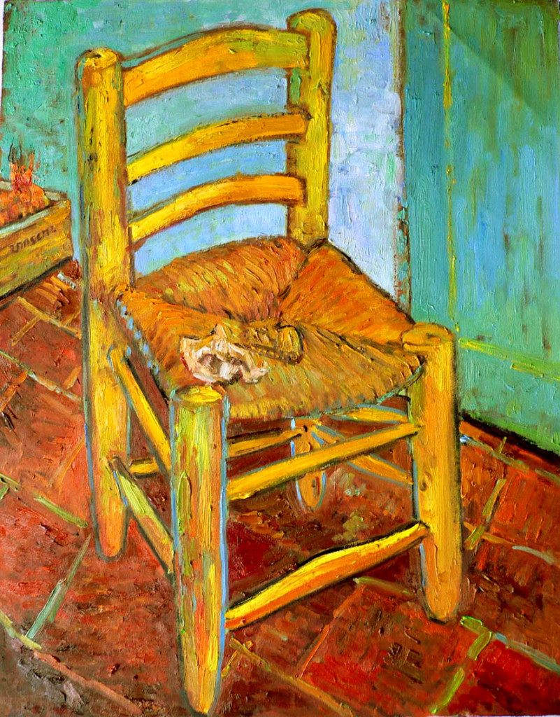 Vincent's Chair with His Pipe Arles: December, 1888 (London, National Gallery)